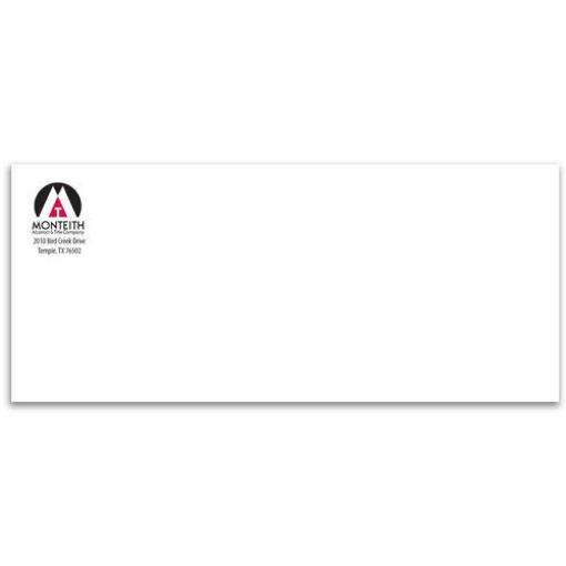 Picture of Monteith #10 Envelope, Temple, 2500/box