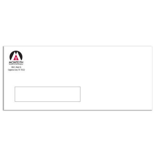 Picture of Monteith #10 Envelope, Window, Copperas Cove, 2500/box