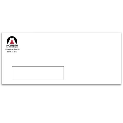 Picture of #10 Envelope, Window, Lake Rd, 2500 per BX