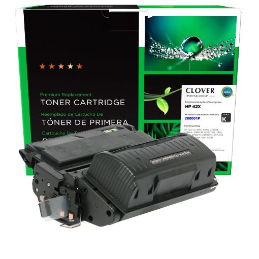 Picture of Clover Remanufactured High Yield Toner Cartridge for HP 42X (Q5942X)