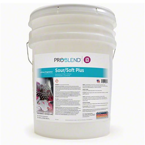 Picture of ProBlend Sour Soft Plus Neutralizer & Fabric Softener, 5 Gallon Pail
