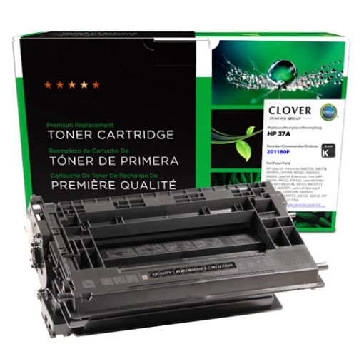 Picture of Clover Imaging Remanufactured Toner Cartridge for HP 37A (CF237A)