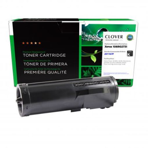 Picture of Clover Imaging Remanufactured Extra High Yield Toner Cartridge for Xerox 106R02731