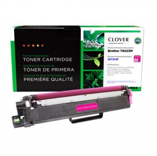 Picture of Clover Imaging Remanufactured Magenta Toner Cartridge for Brother TN223
