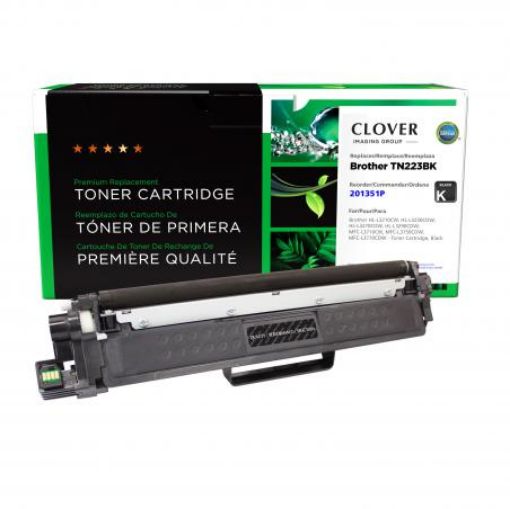 Picture of Clover Imaging Remanufactured Black Toner Cartridge for Brother TN223
