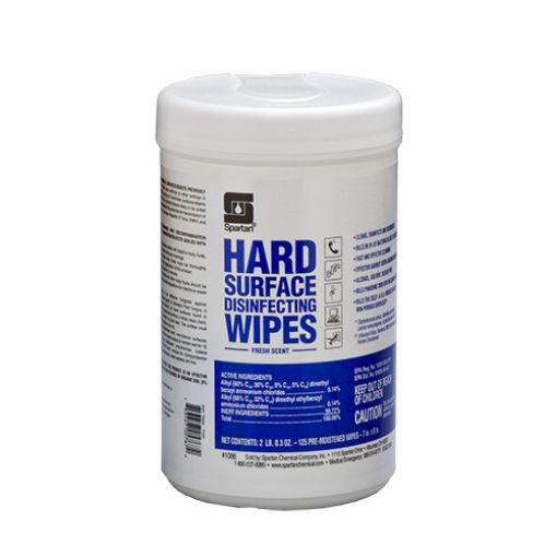 Spartan Hard Surface Disinfecting Wipes