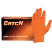 Catch Textured Orange Nitrile Glove
