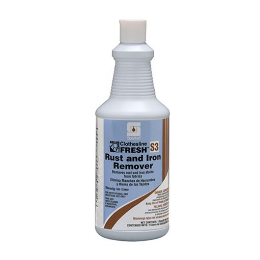 Rust & Iron Remover, 1 Quarter Bottle, 12 per carton