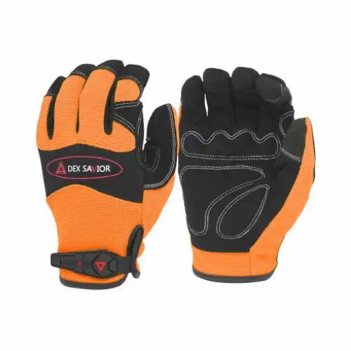 ProWorks Mechanics Gloves, Orange