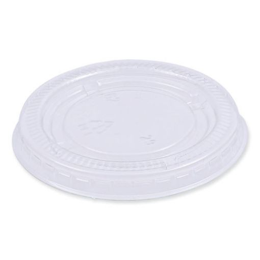 1oz Portion Cup Lid, Clear, 2500 per case