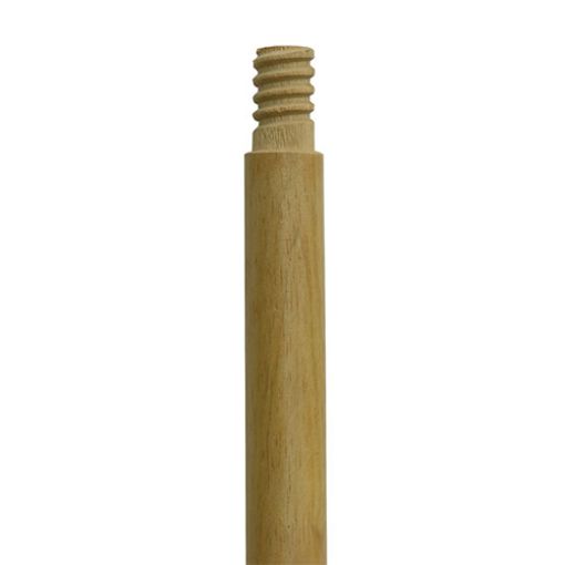 Wooden Threaded Broom Handle, 60" x 15/16"