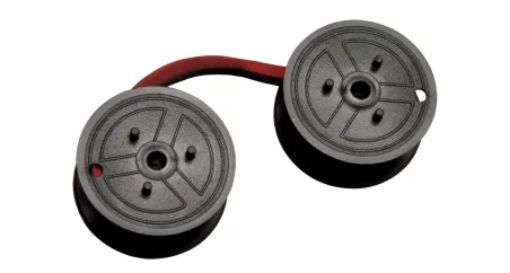 Red/Black Calculator Ribbon for Unisys 19-2076-891 (2/PK)